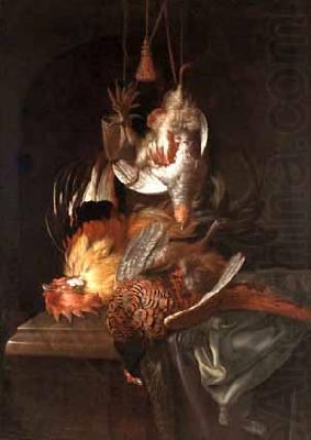 Willem van Aelst Hunting trophies china oil painting image